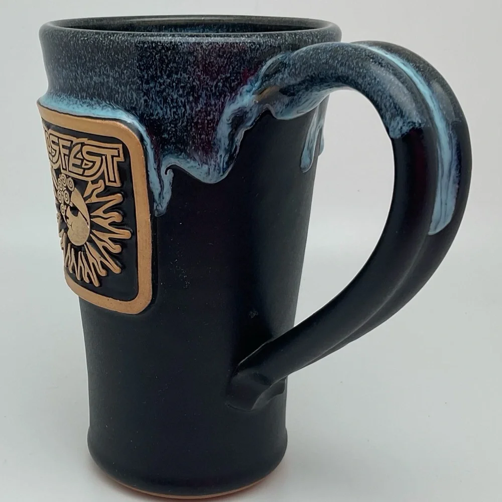 Grey fox stylish ceramic